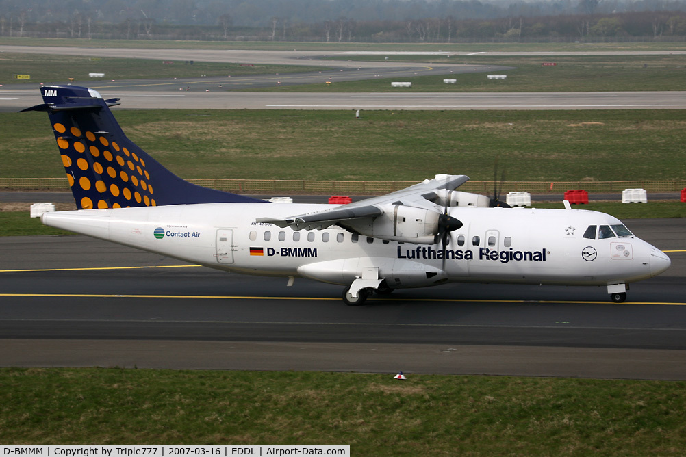D-BMMM, 1997 ATR 42-500 C/N 546, ATR42 Lufthansa Regional
