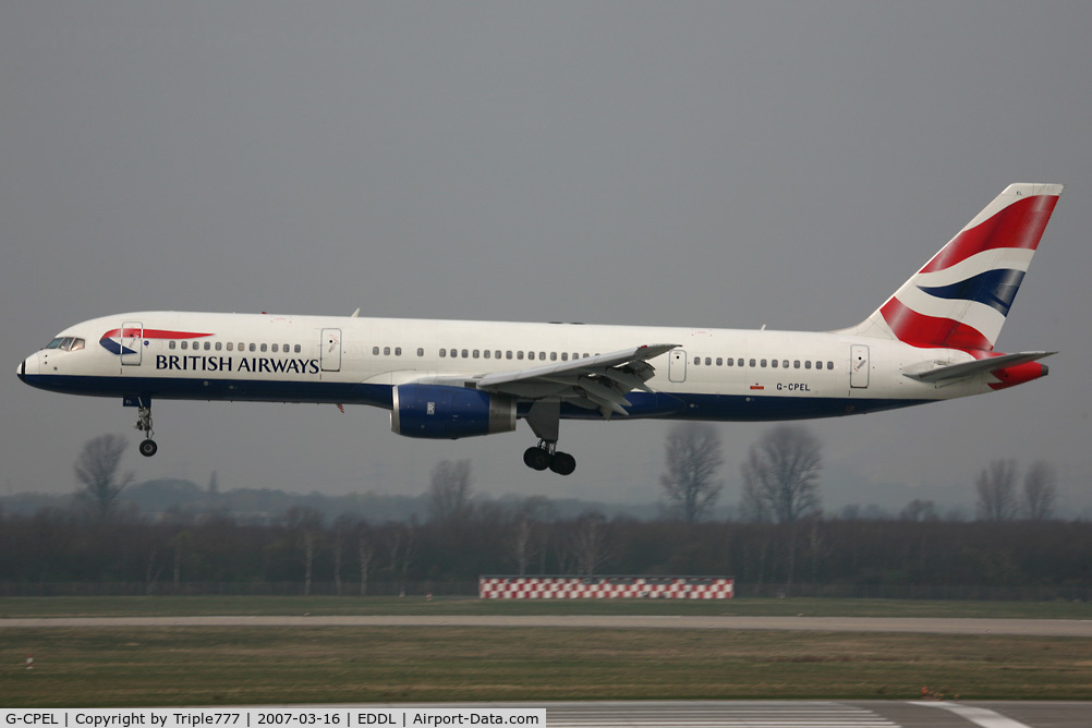 G-CPEL, 1989 Boeing 757-236 C/N 24398, Boeing 757 British Airways