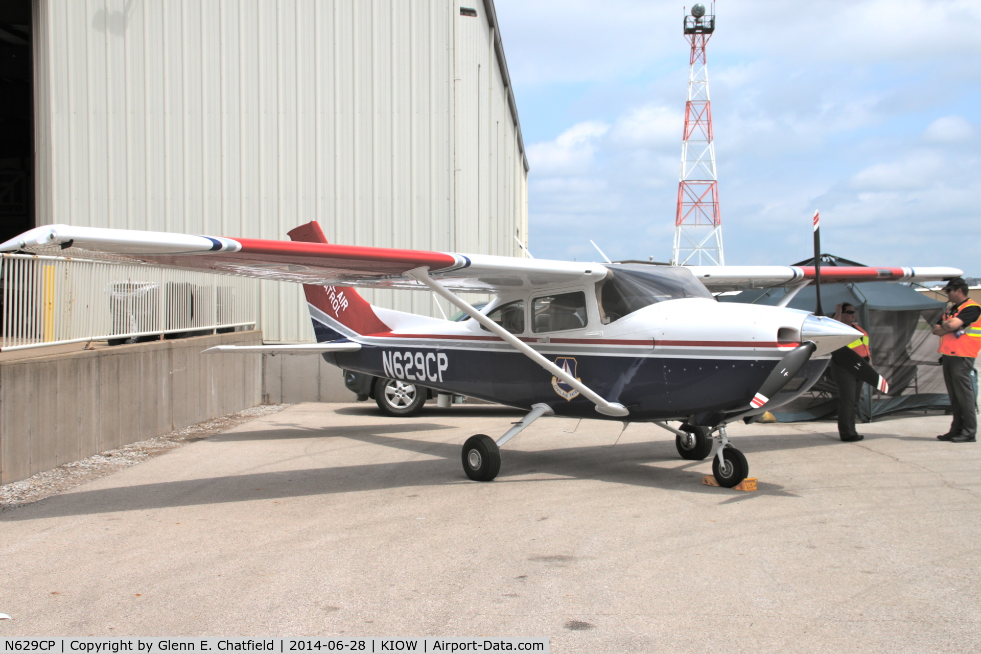 N629CP, Cessna 182T Skylane C/N 18282268, Displayed at the air show