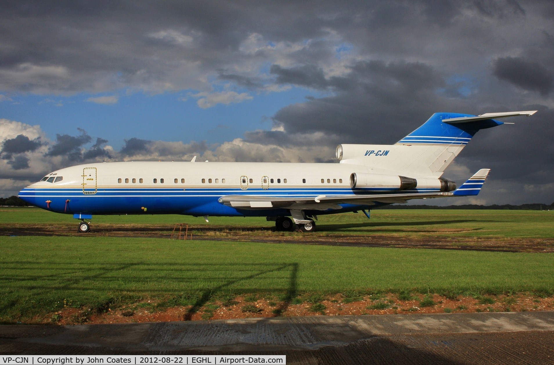 VP-CJN, 1970 Boeing 727-76 C/N 20371, After the storm at ATC