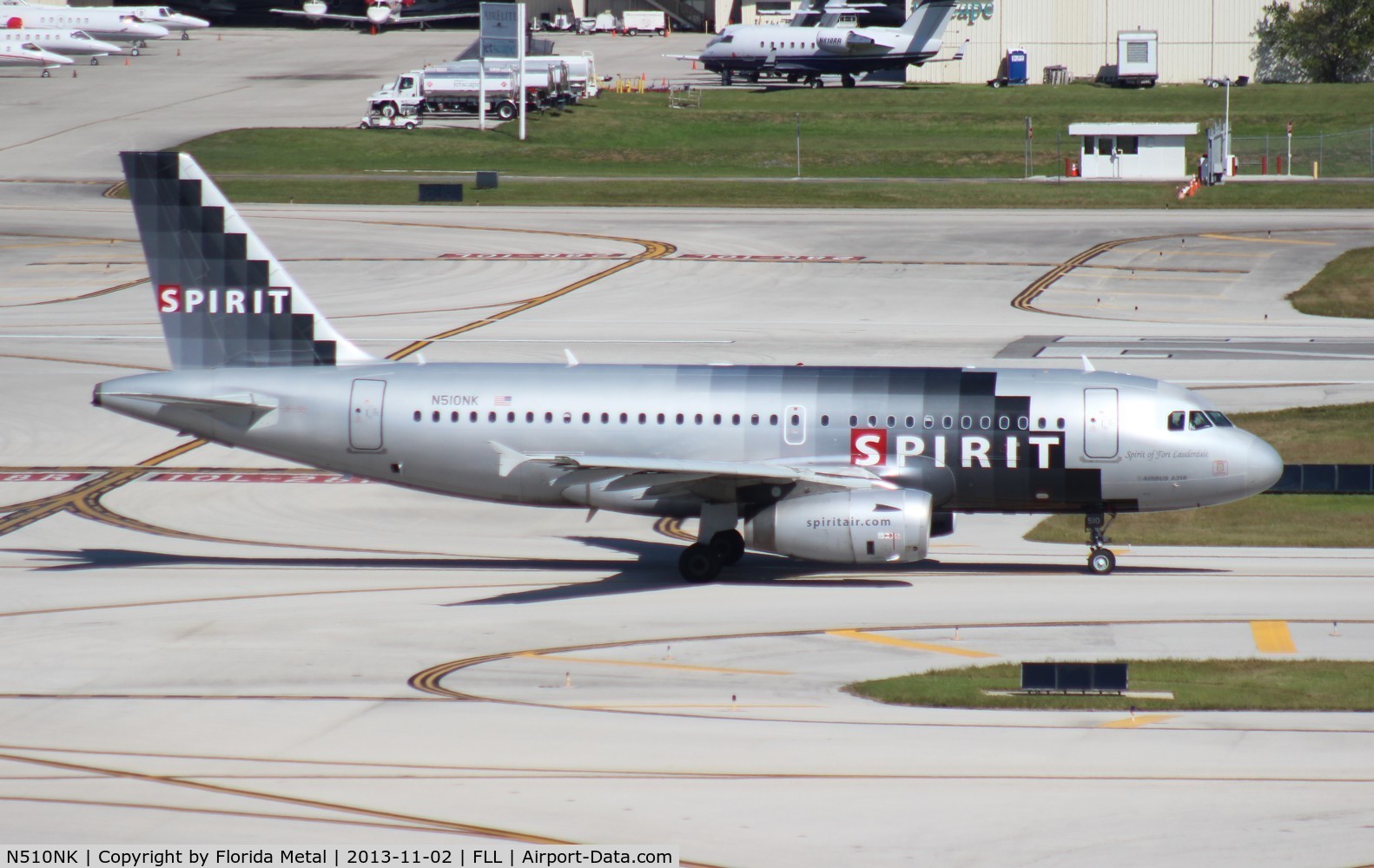 N510NK, 2005 Airbus A319-132 C/N 2622, Spirit A319