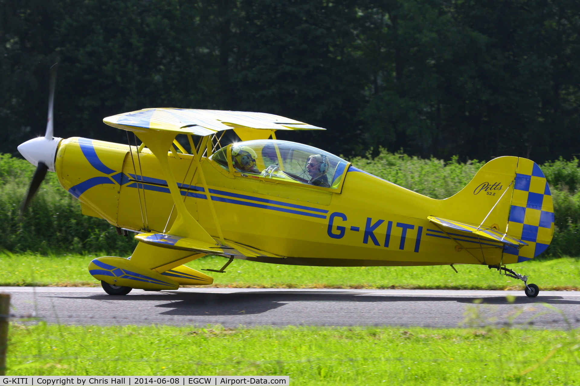 G-KITI, 1982 Pitts S-2E Special C/N 002, at the Bob Jones Memorial Airshow, Welshpool