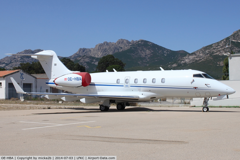 OE-HBA, 2009 Bombardier Challenger 300 (BD-100-1A10) C/N 20317, Parked