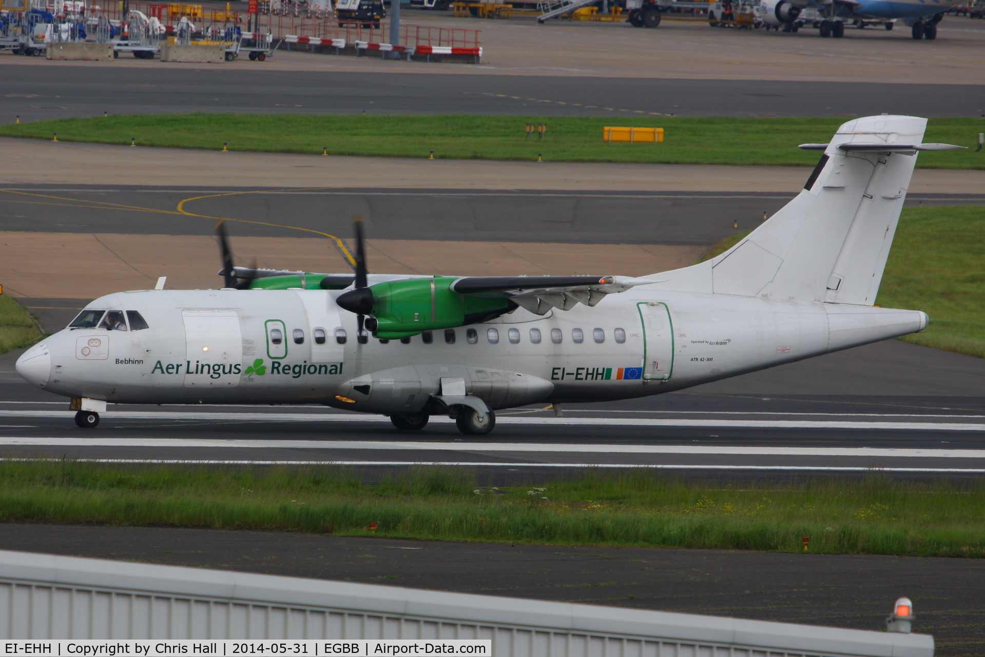 EI-EHH, 1990 ATR 42-300 C/N 196, Aer Lingus Regional