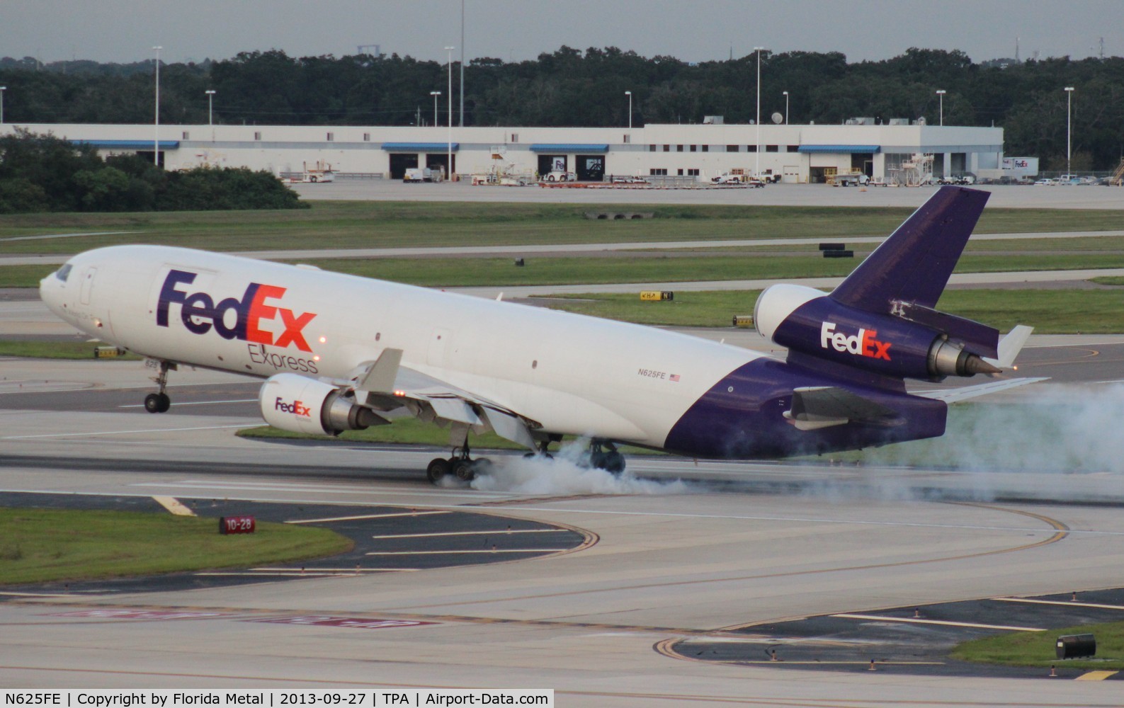 N625FE, 1996 McDonnell Douglas MD-11F C/N 48753, Fed Ex MD-11F