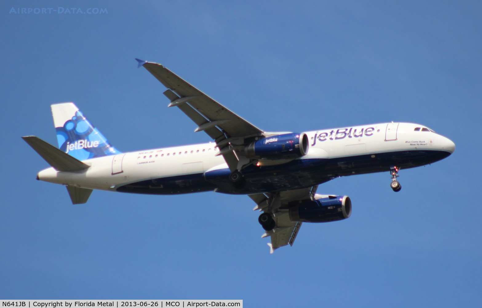 N641JB, 2006 Airbus A320-232 C/N 2848, Jet Blue A320