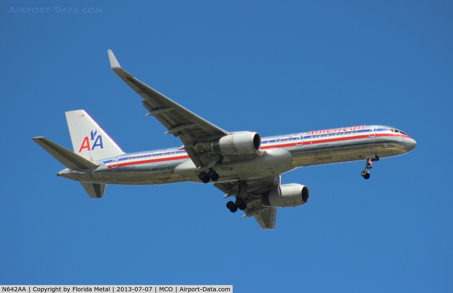 N642AA, 1991 Boeing 757-223 C/N 24600, American 757-200