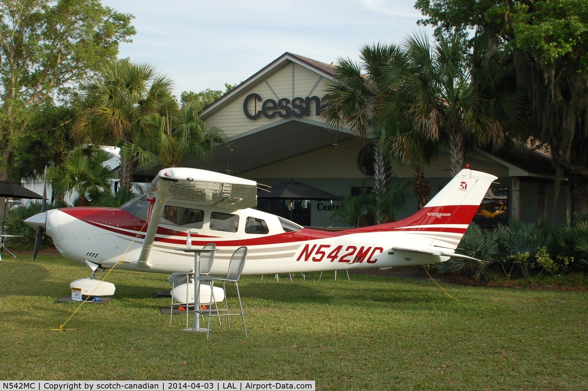 N542MC, 2005 Cessna T206H Turbo Stationair C/N T20608547, 2005 Cessna T206H, N542MC, at 2014 Sun n Fun, Lakeland Linder Regional Airport, Lakeland, FL