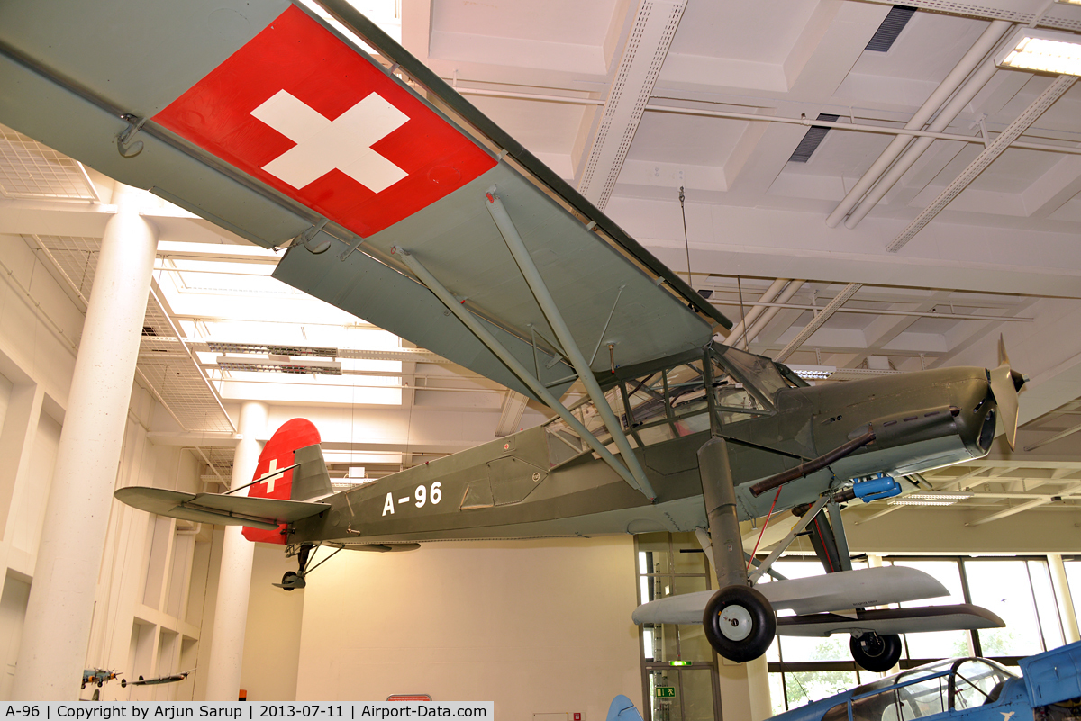 A-96, Fieseler Fi-156C-3 Storch C/N 4299, On display at Deutsches Museum München.