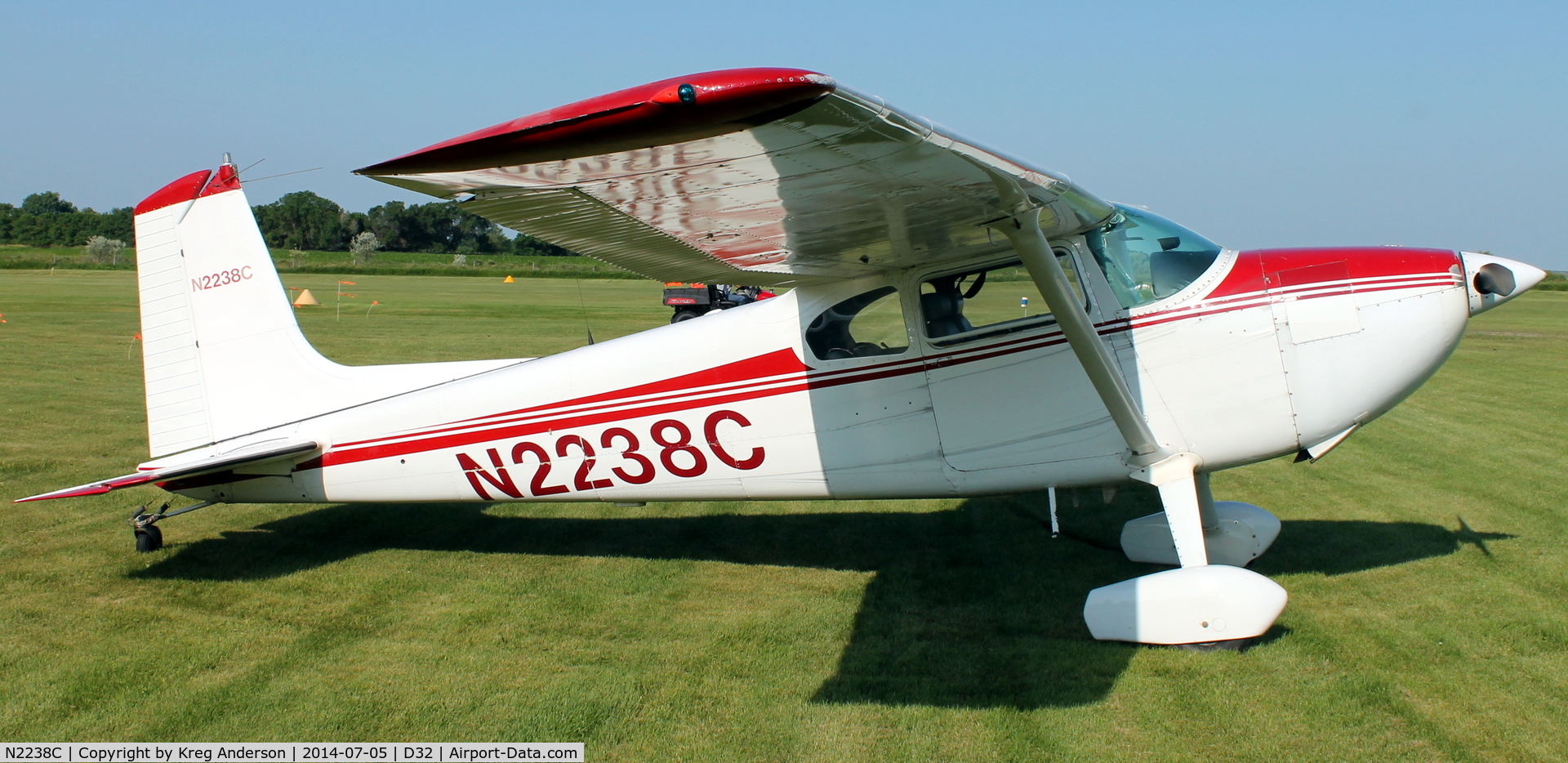 N2238C, 1953 Cessna 180 C/N 30538, 2014 Starbuck Fly-in
