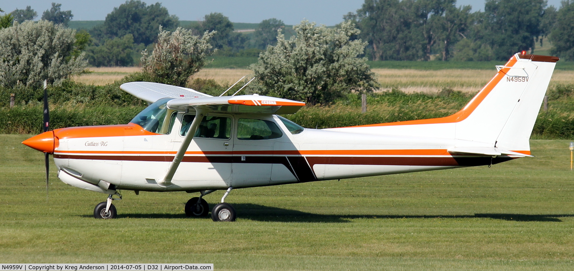 N4959V, 1980 Cessna 172RG Cutlass RG C/N 172RG0428, 2014 Starbuck Fly-in