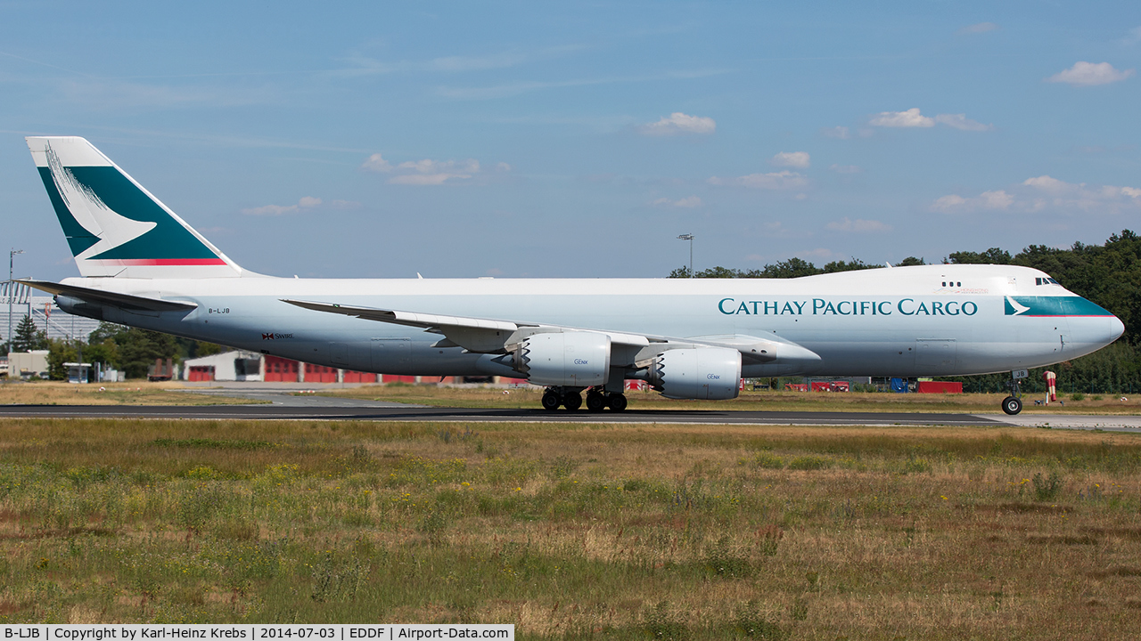B-LJB, 2011 Boeing 747-867F/SCD C/N 39239, Cathay Pacific Cargo