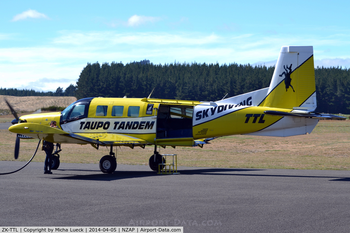 ZK-TTL, 2005 Pacific Aerospace 750XL C/N 104, At Taupo