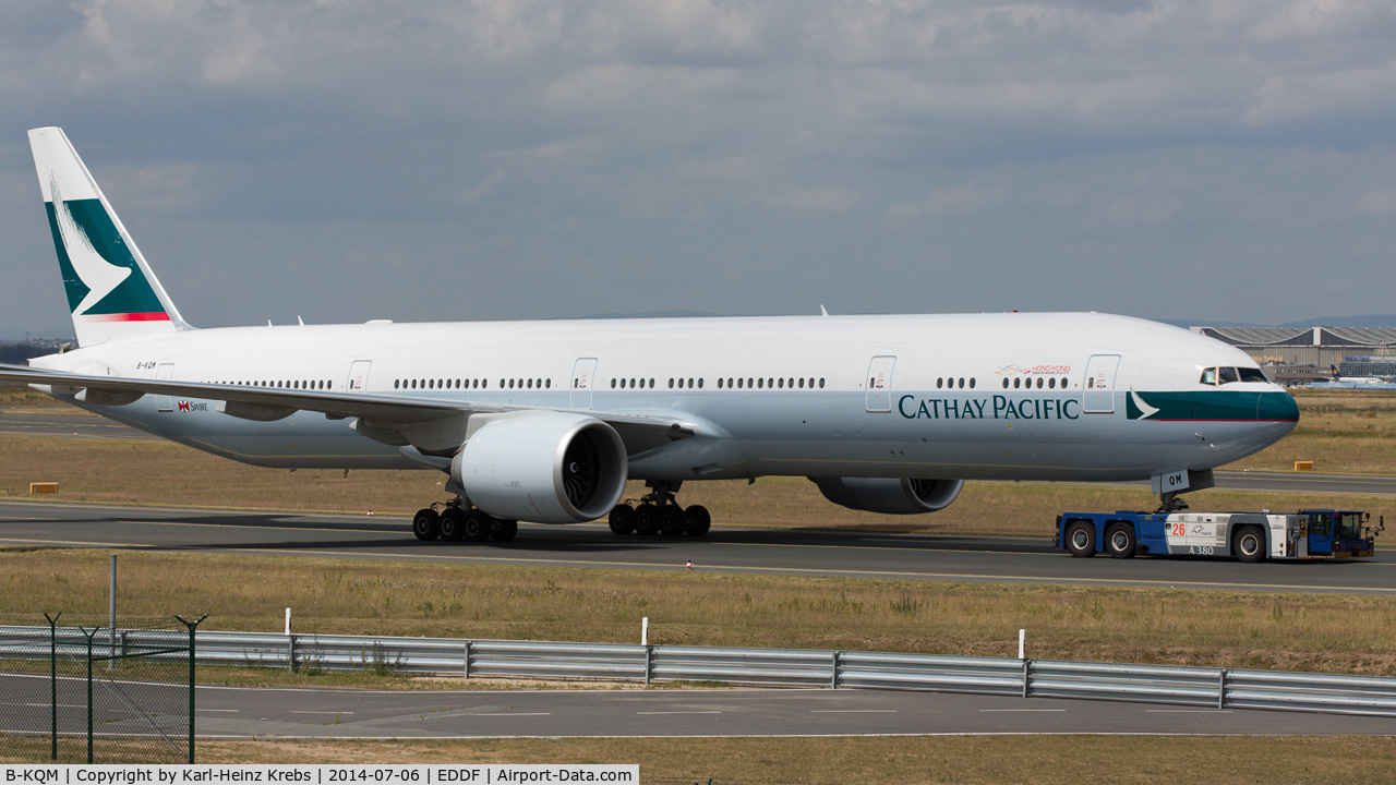 B-KQM, 2014 Boeing 777-367/ER C/N 41433, Cathay Pacific