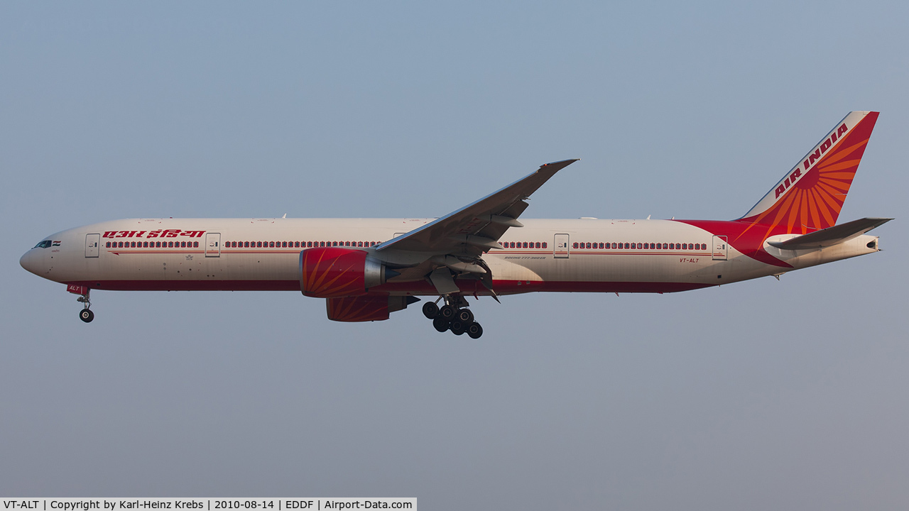 VT-ALT, 2010 Boeing 777-337/ER C/N 36318, Air India