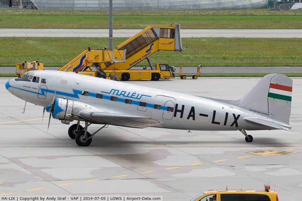 HA-LIX, 1949 Lisunov Li-2T Cab C/N 18433209, Malev LI-2