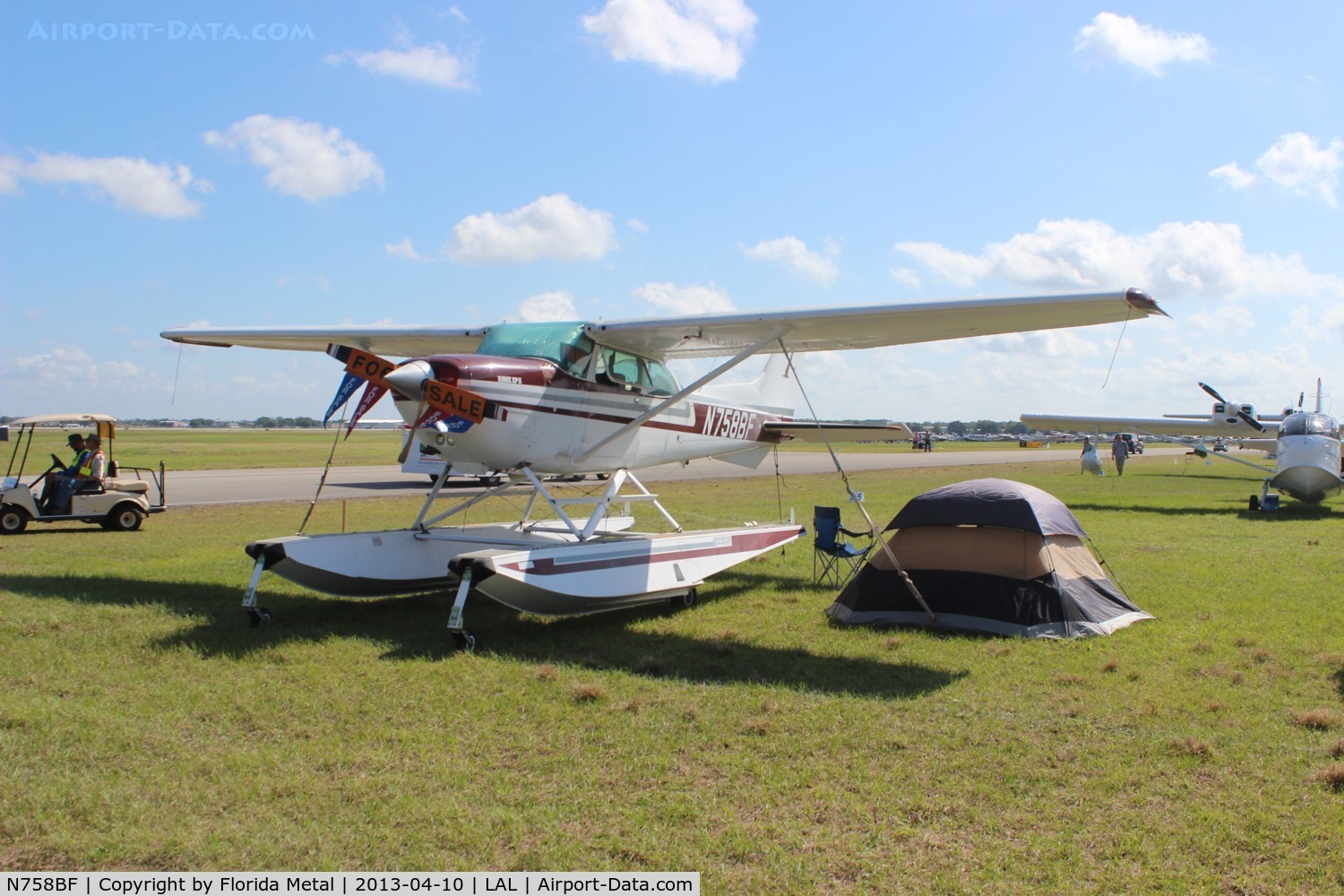 N758BF, 1978 Cessna R172K Hawk XP C/N R1722959, Cessna R172K on floats