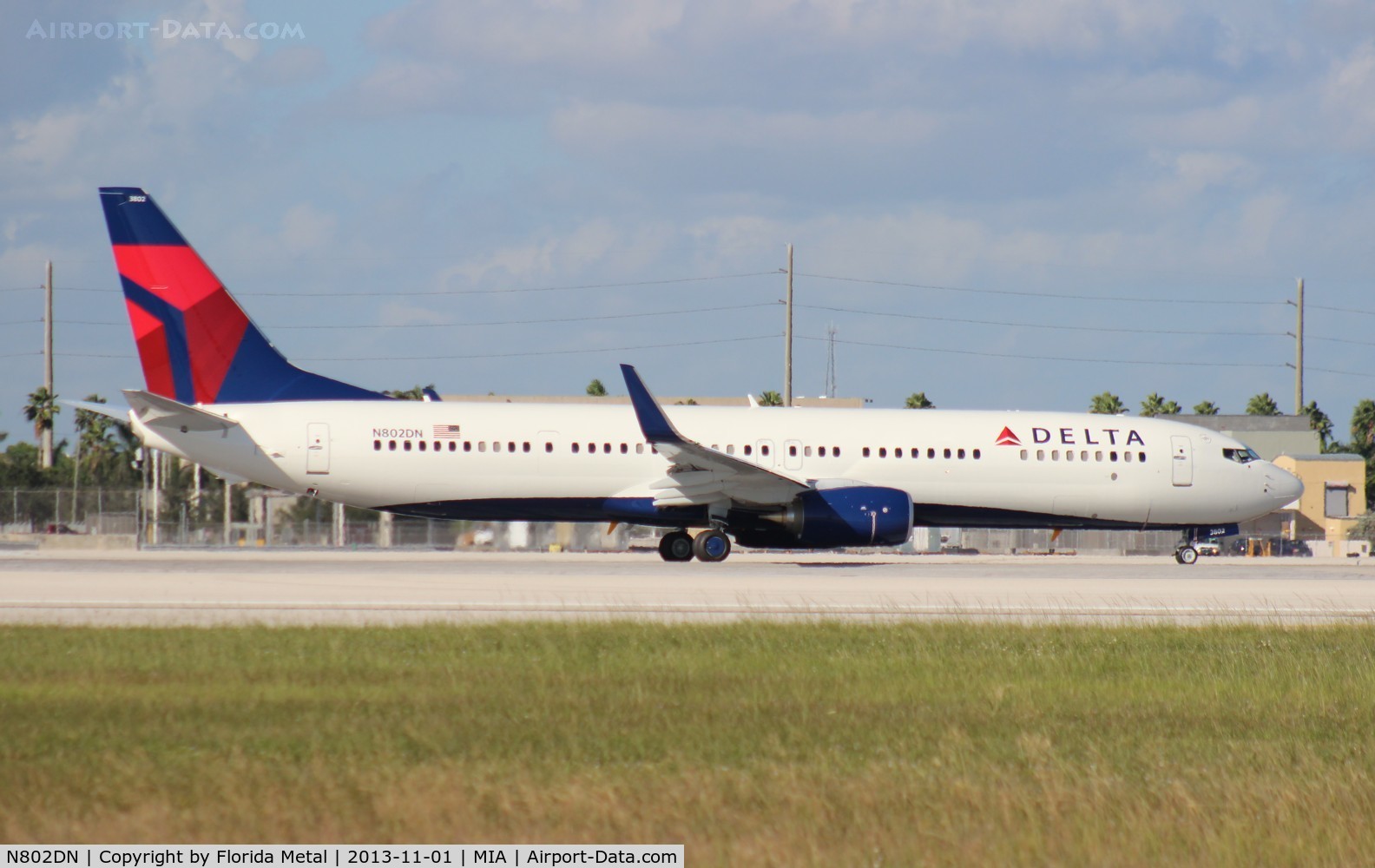 N802DN, 2013 Boeing 737-932/ER C/N 31917, Delta 737-900
