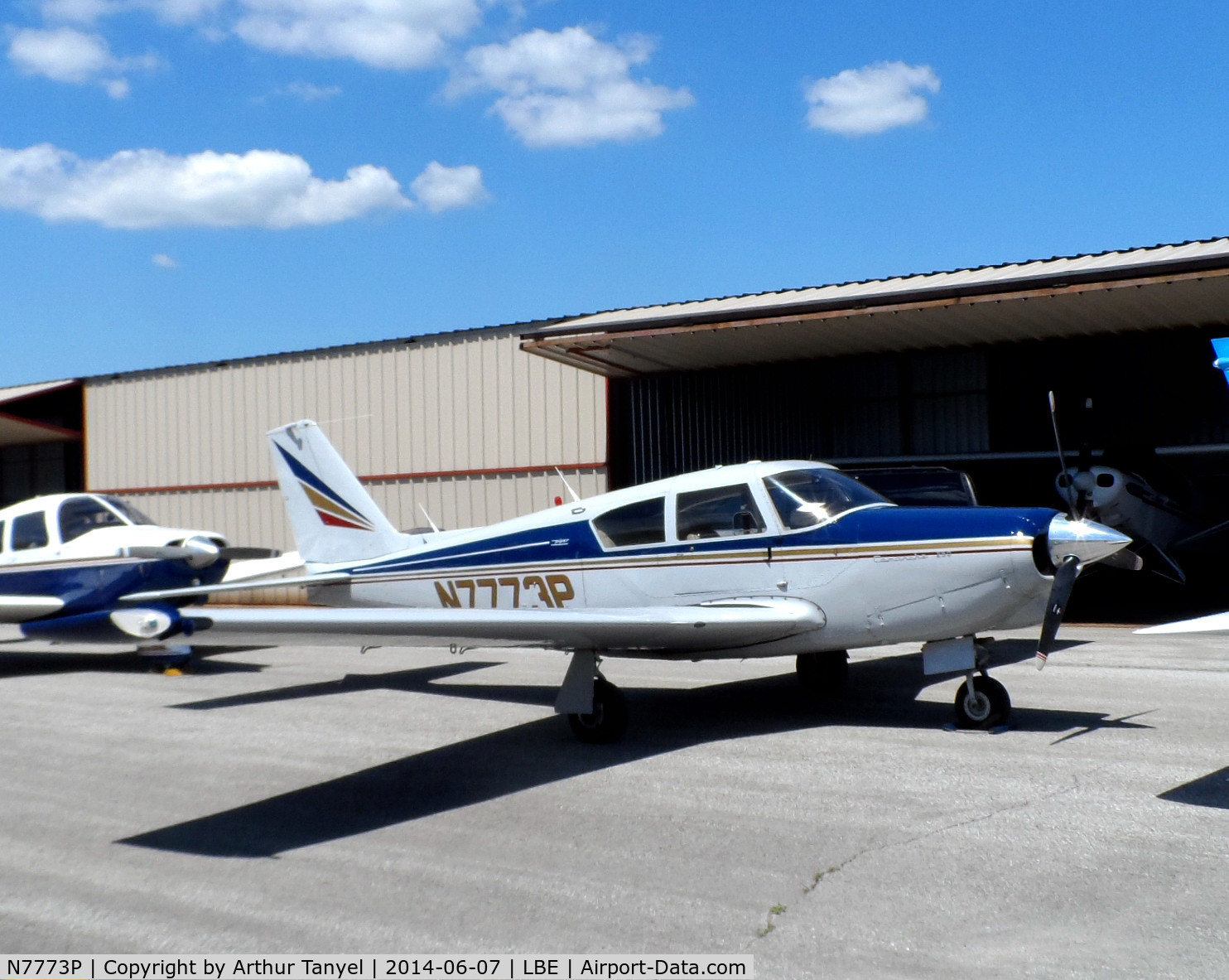 N7773P, 1962 Piper PA-24-250 Comanche C/N 24-2989, On display @ the 2014 Westmoreland County Airshow