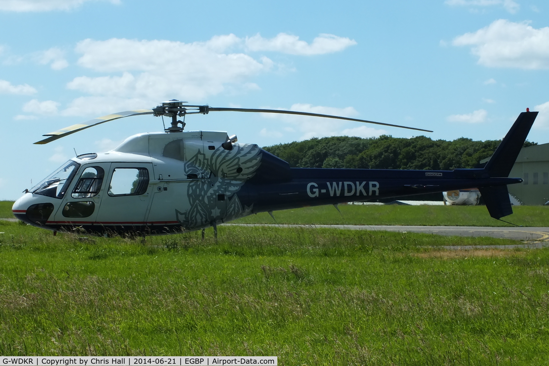 G-WDKR, 1981 Aerospatiale AS-355F-1 Ecureuil 2 C/N 5115, Cheshire Helicopters Ltd