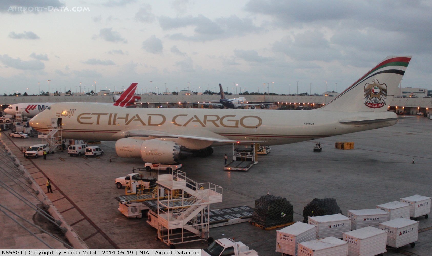 N855GT, 2013 Boeing 747-87UF C/N 37567, Etihad Crystal Cargo 747-800