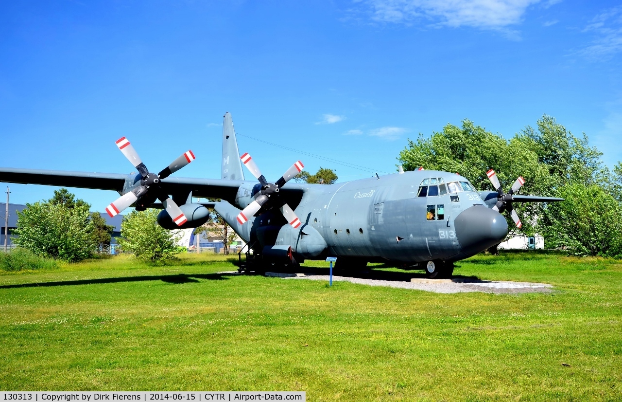 130313, 1965 Lockheed CC-130E Hercules C/N 382-4066, On display at the Air Force Museum.