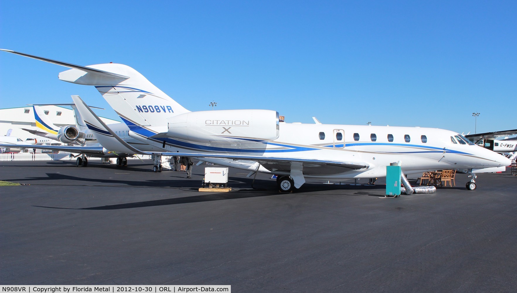 N908VR, 2000 Cessna 750 Citation X Citation X C/N 750-0108, Citation X