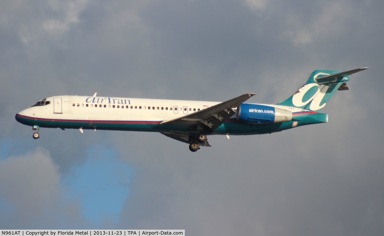 N961AT, 2001 Boeing 717-200 C/N 55023, Air Tran 717