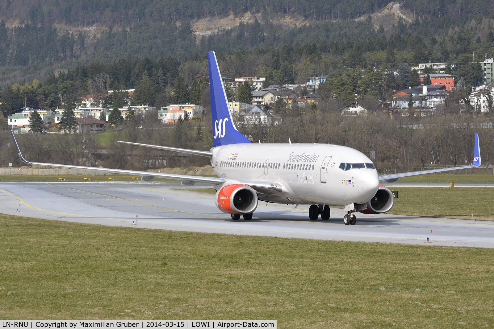 LN-RNU, 2009 Boeing 737-783 C/N 34548, SAS Scandinavian Airlines