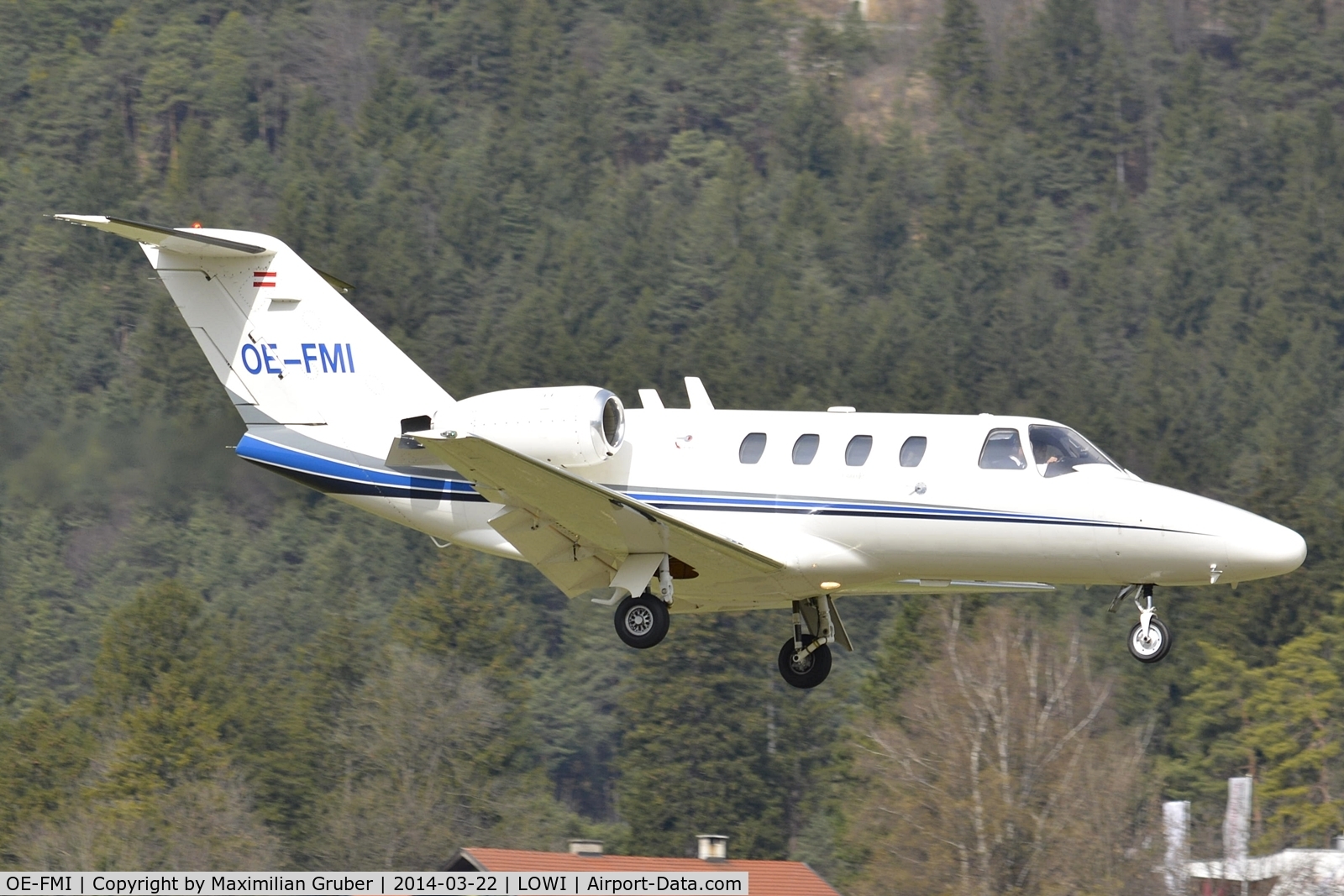 OE-FMI, 1999 Cessna 525 CitationJet CJ1 C/N 525-0315, FlyTyrol