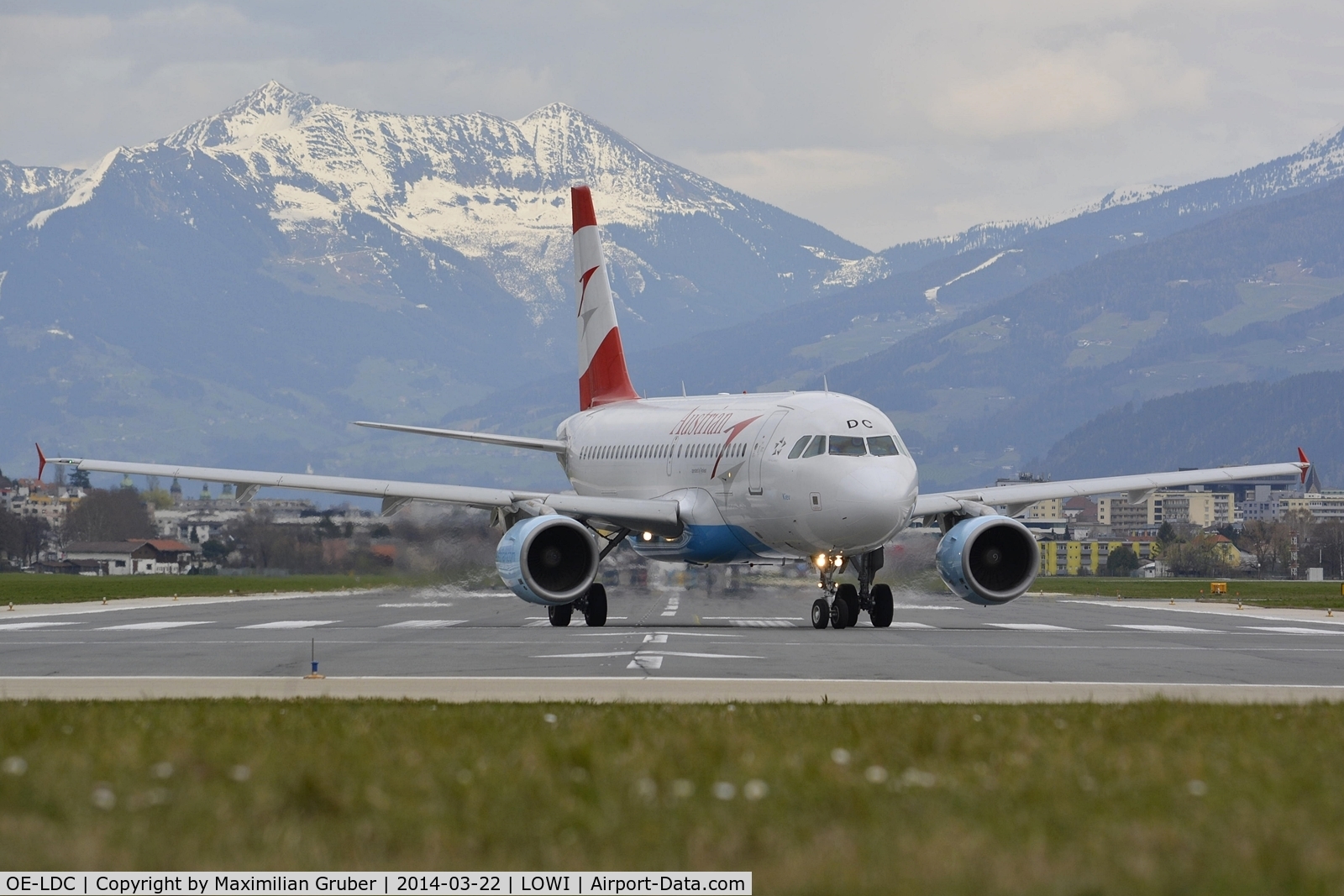 OE-LDC, 2004 Airbus A319-112 C/N 2262, Austrian (Tyrolean)