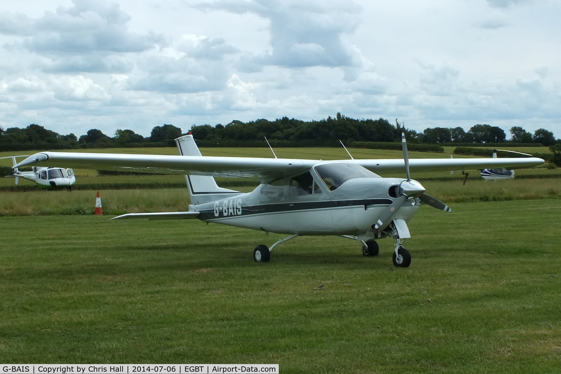 G-BAIS, 1973 Reims F177RG Cardinal RG C/N 0069, visitor at Turweston