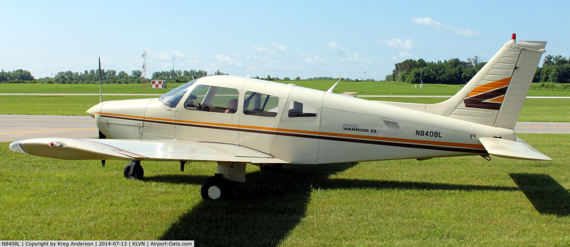 N8408L, 1981 Piper PA-28-161 Cherokee Warrior II C/N 28-8116261, 2014 Airlake Fly-in Breakfast