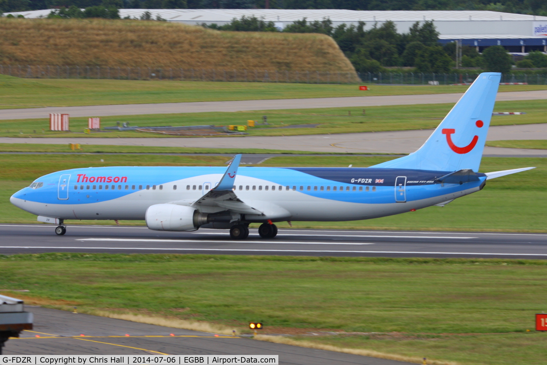 G-FDZR, 2009 Boeing 737-8K5 C/N 35145, Thomson