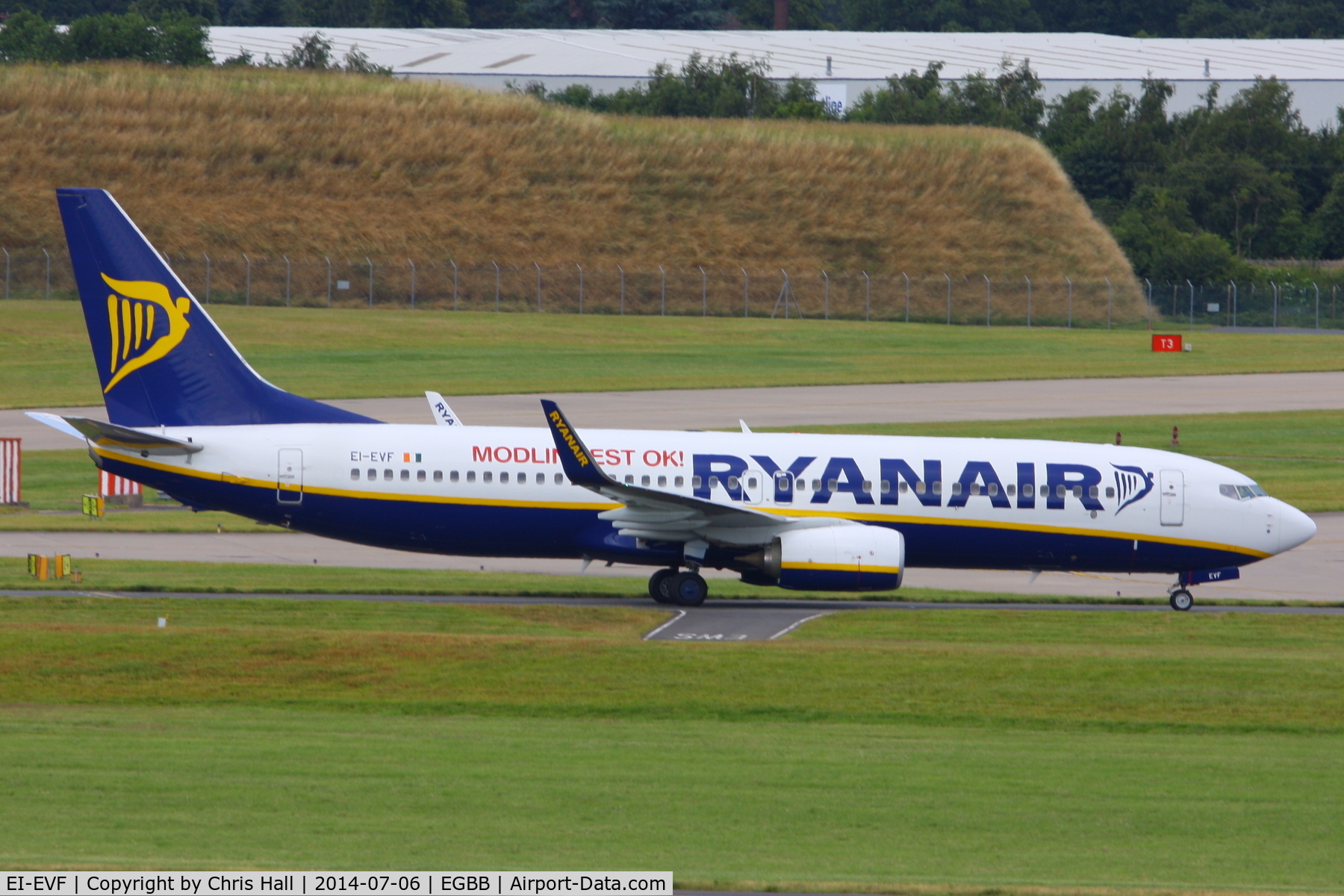 EI-EVF, 2012 Boeing 737-8AS C/N 40291, Ryanair