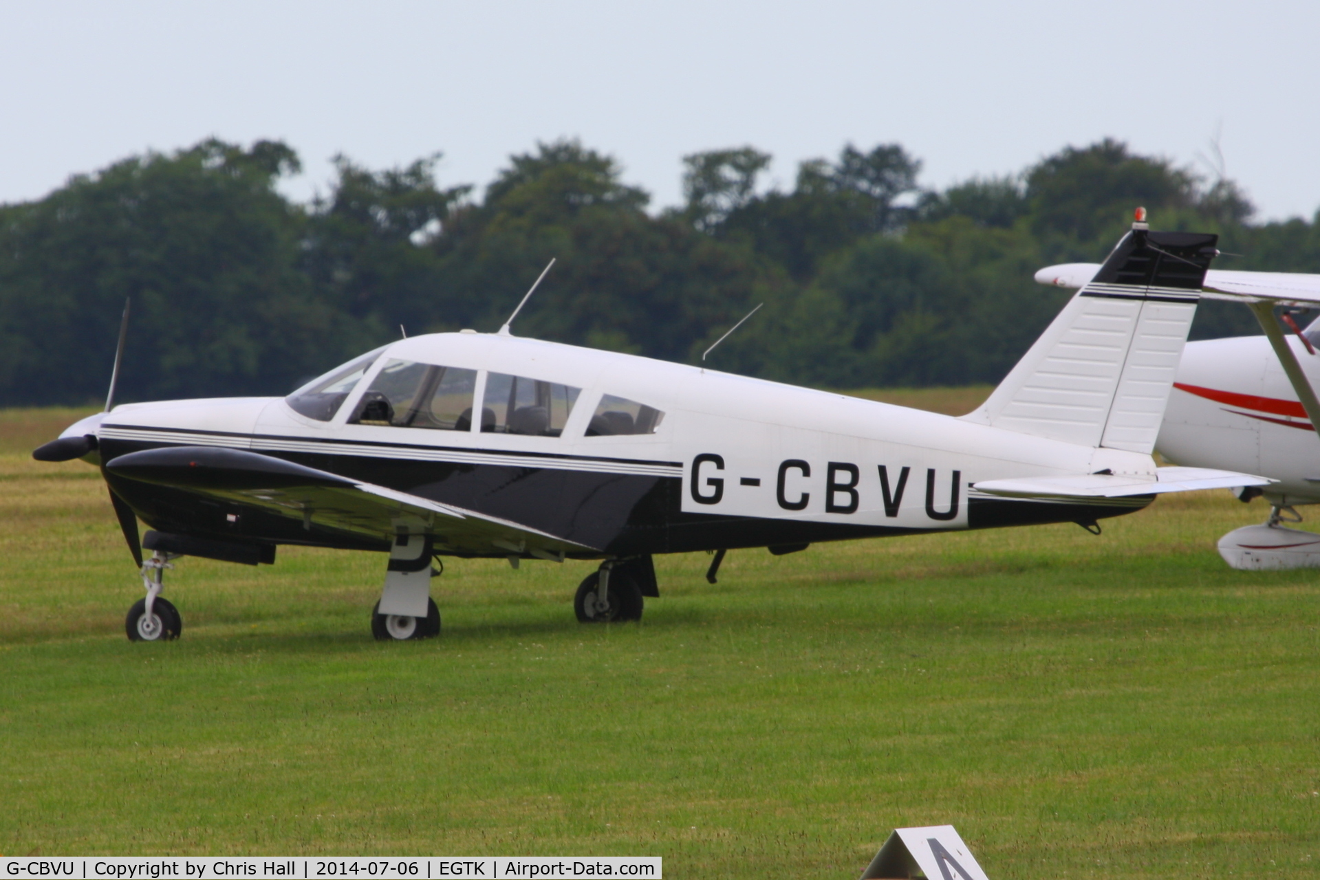 G-CBVU, 1971 Piper PA-28R-200 Cherokee Arrow C/N 28R-7135007, privately owned