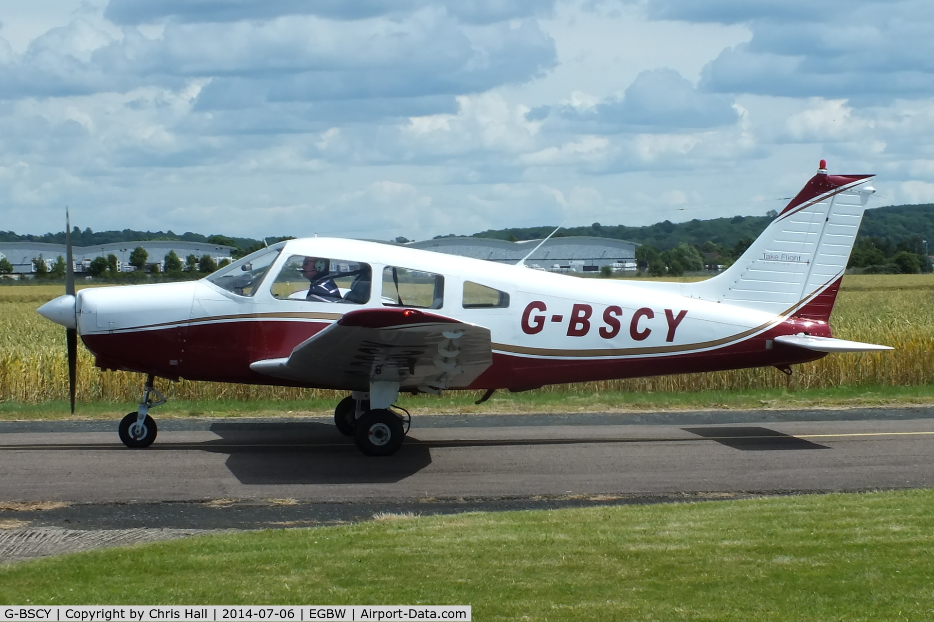 G-BSCY, 1975 Piper PA-28-151 Cherokee Warrior C/N 28-7515046, Take Flight Aviation