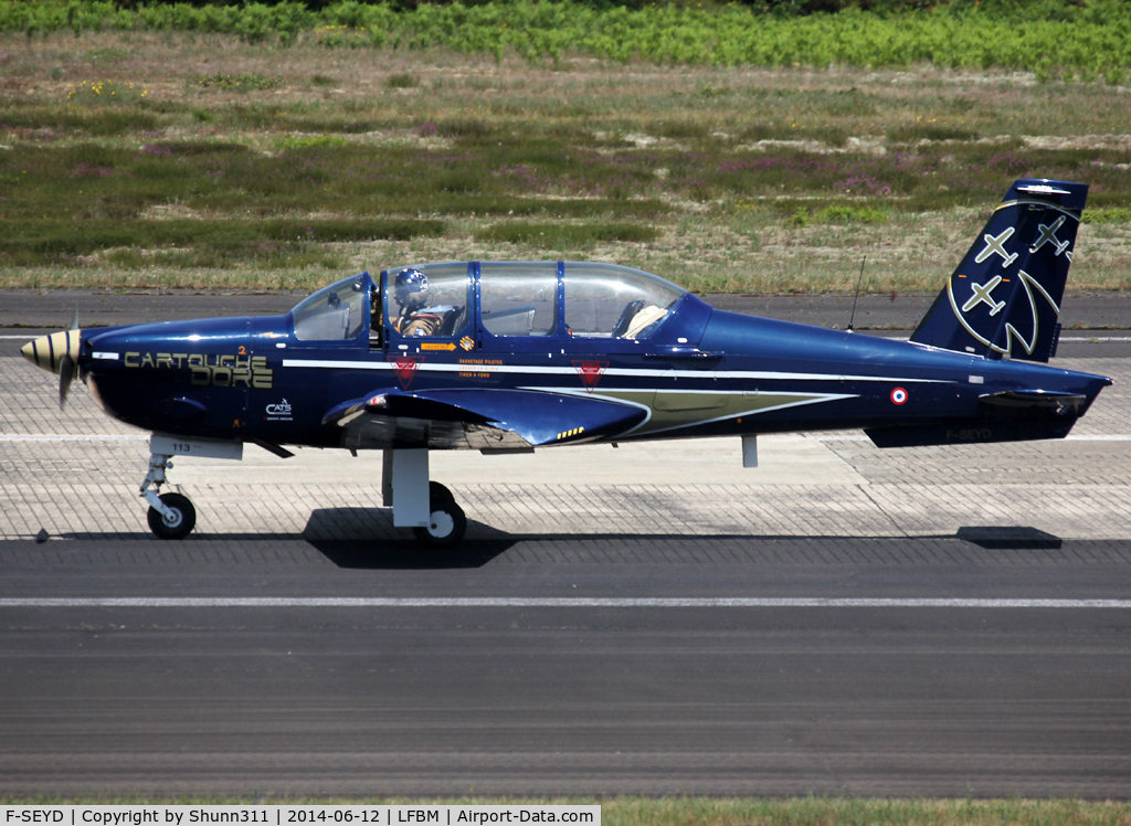 F-SEYD, Socata TB-30 Epsilon C/N 113, Participant of the Mirage F1 Farewell Spotterday...