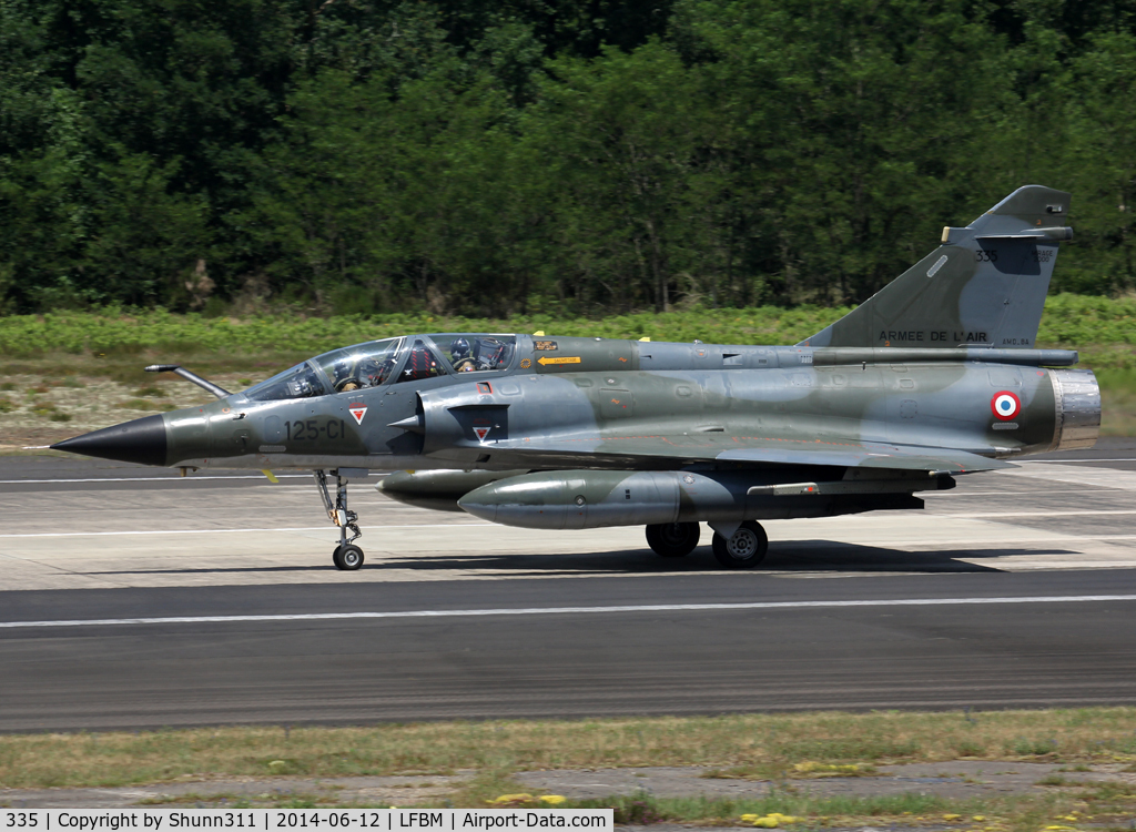 335, Dassault Mirage 2000N C/N 261, Participant of the Mirage F1 Farewell Spotterday 2014