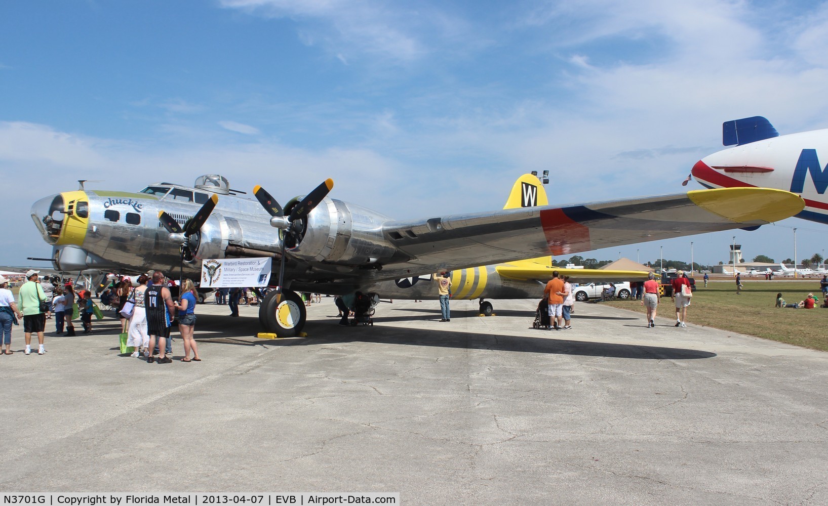 N3701G, 1944 Boeing B-17G Flying Fortress C/N 44-8543A, B-17G Chuckie