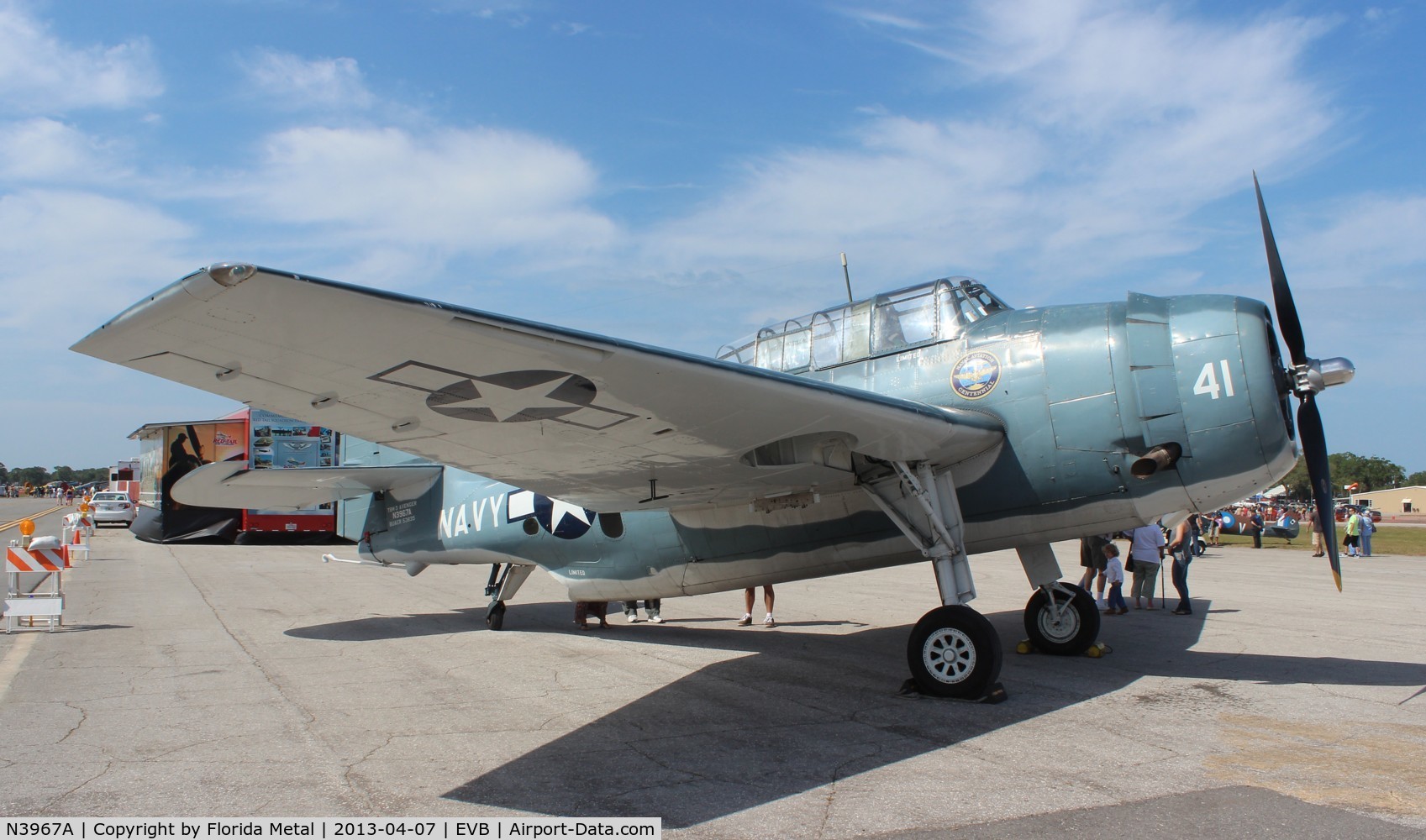 N3967A, 1945 Grumman TBM-3U Avenger C/N 53835, TBM-3U Avenger