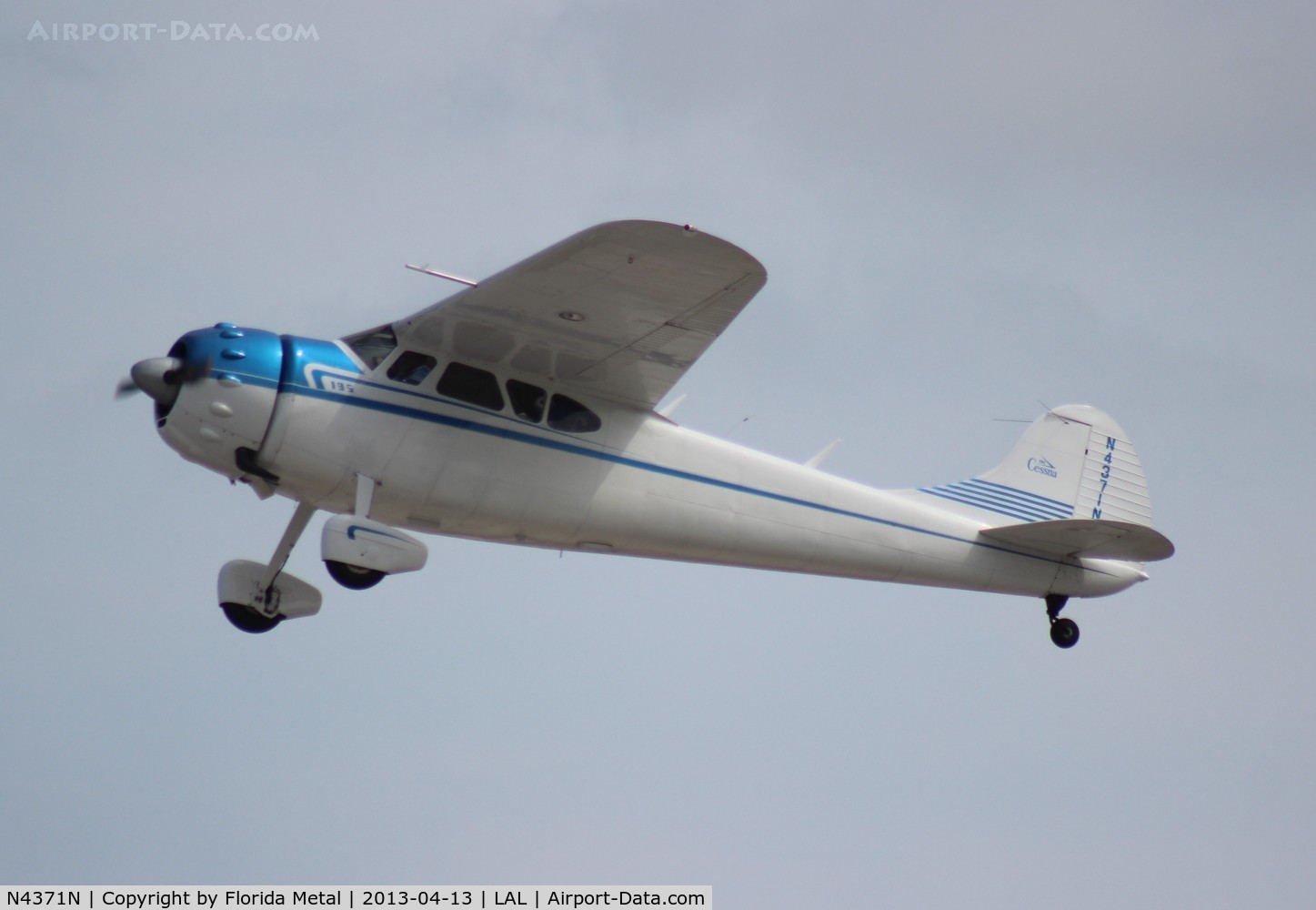 N4371N, 1947 Cessna 195 C/N 7035, Cessna 195
