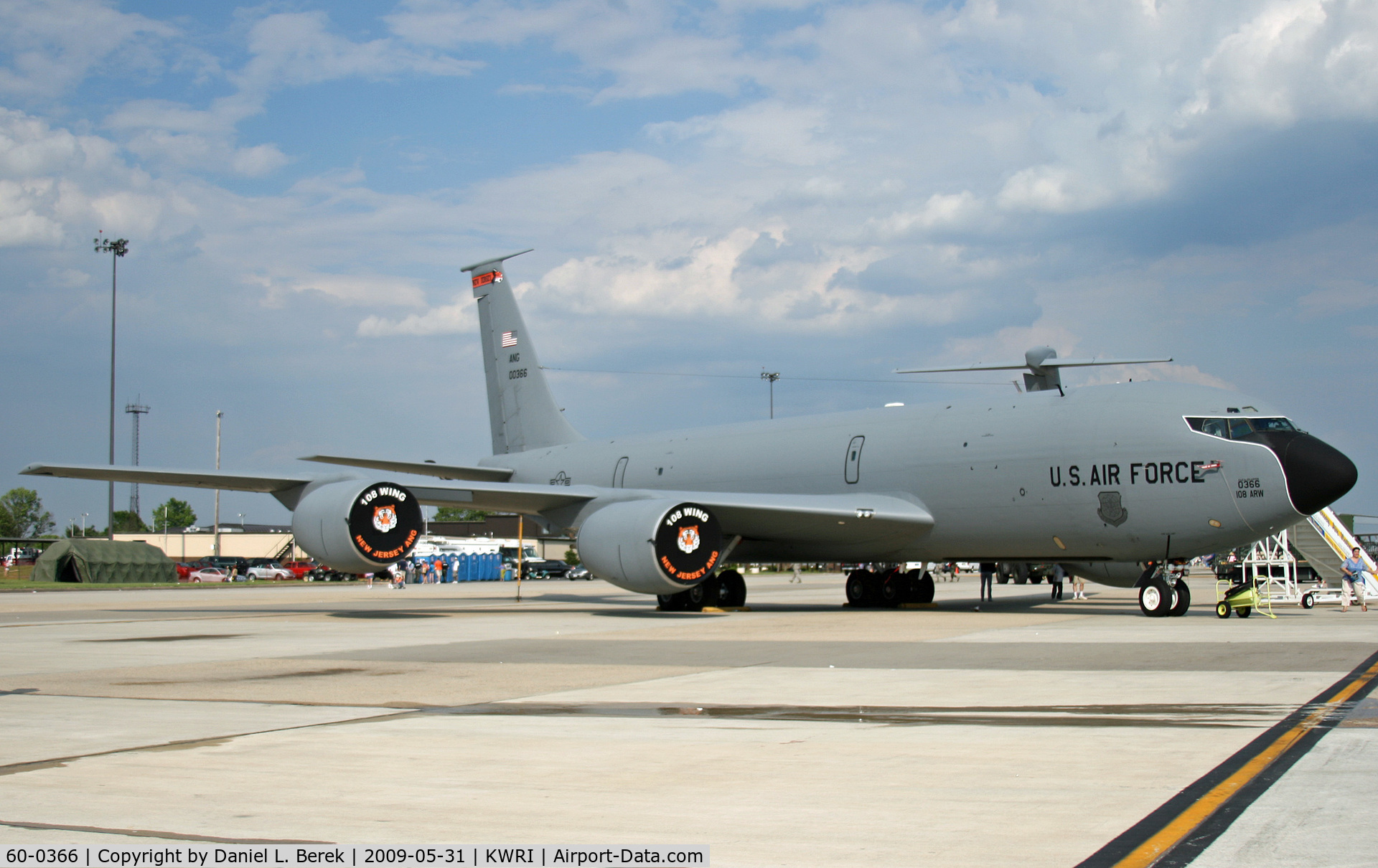 60-0366, 1960 Boeing KC-135R Stratotanker C/N 18141, Static display at the 2009 Maguire Air Force Base Open House
