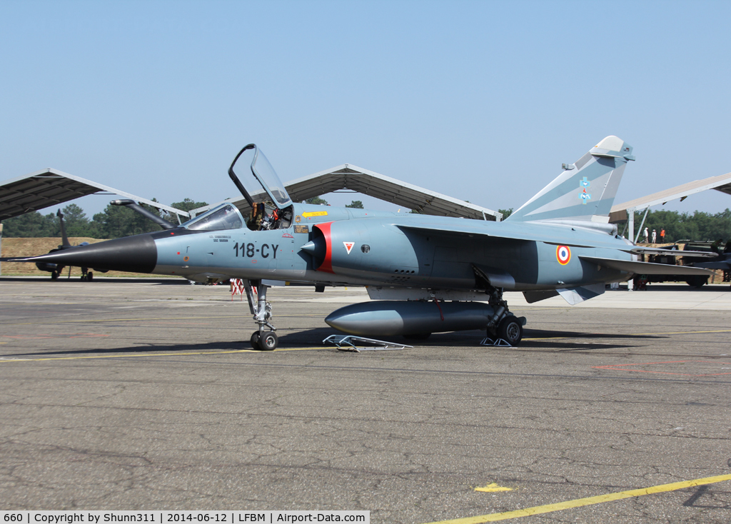 660, Dassault Mirage F.1CR C/N 660, Participant of the Mirage F1 Farewell Spotterday 2014 under special c/s