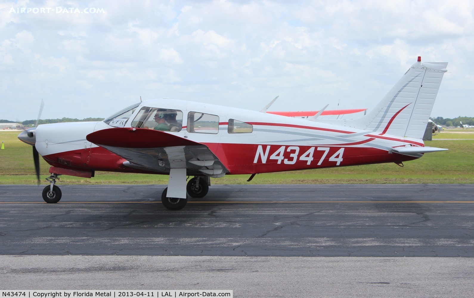 N43474, 1974 Piper PA-28R-200 Cherokee Arrow C/N 28R-7435273, PA-28R-200
