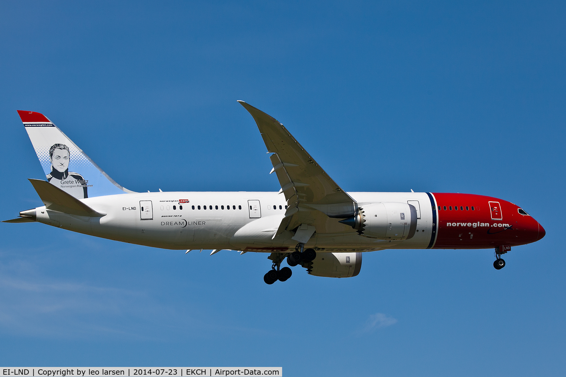 EI-LND, 2014 Boeing 787-8 Dreamliner C/N 35310, Copenhagen Kastrup 23.7.14 