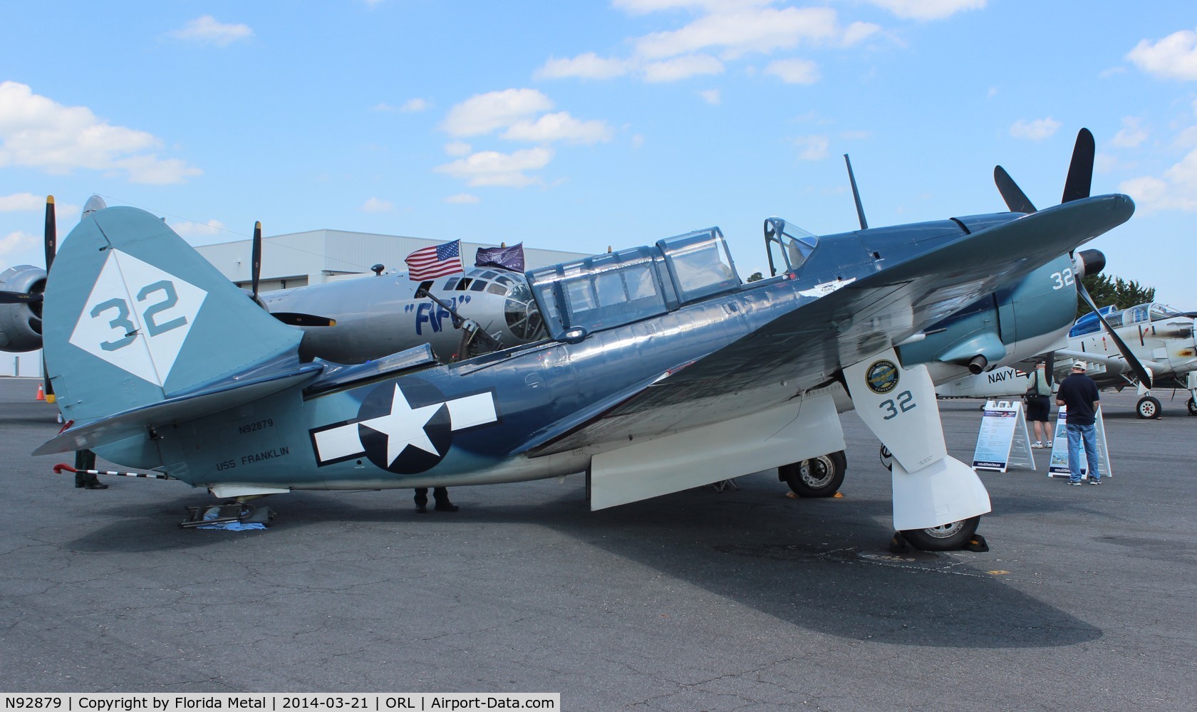 N92879, 1944 Curtiss SB2C-5 Helldiver C/N 83725, SB2C-5 Helldiver