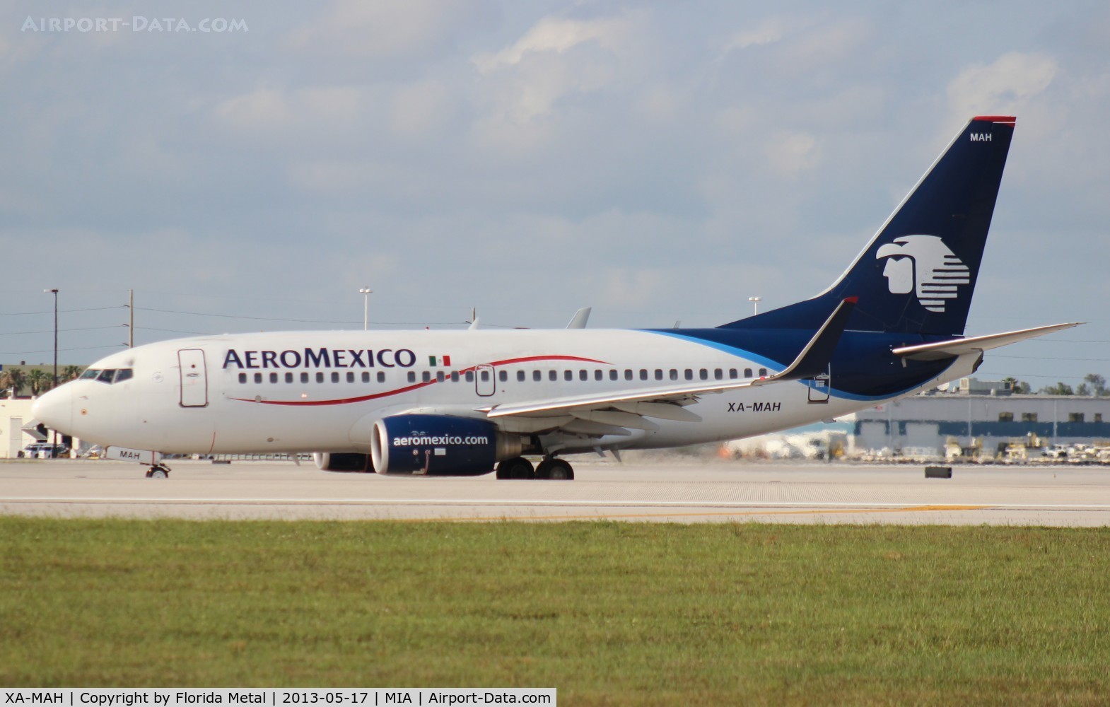 XA-MAH, 2007 Boeing 737-752 C/N 35122, Aeromexico 737-700