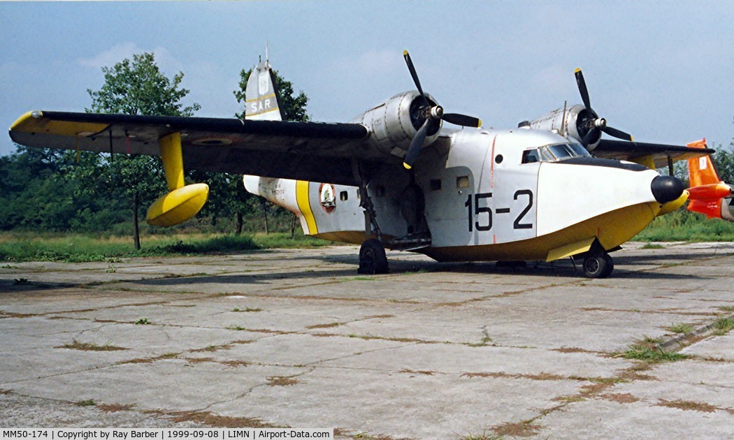 MM50-174, 1950 Grumman HU-16A Albatross C/N G-62, Grumman G-64 HU-16A Albatross [G62] (Italian Air Force) Cameri-Novari~I 08/09/1999