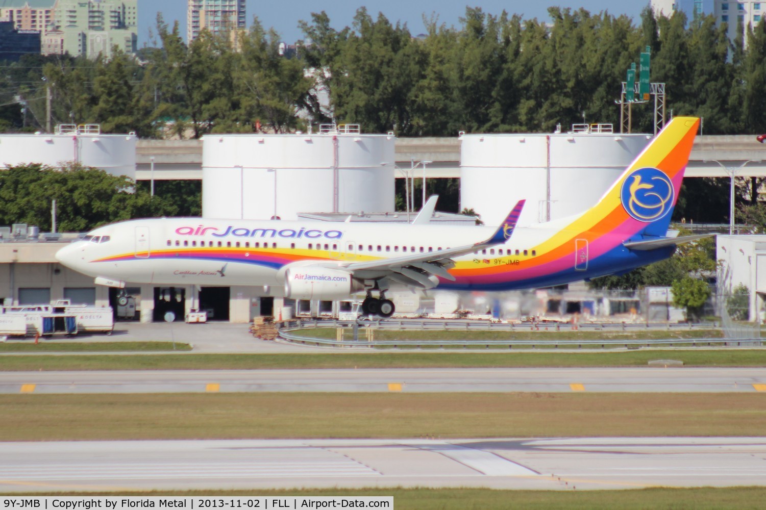 9Y-JMB, 2002 Boeing 737-8Q8 C/N 30661, Air Jamaica 737-800